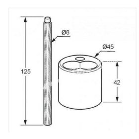 KLUDI hosszabbító készlet mosogatócsaphoz