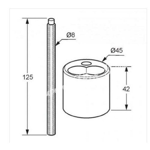KLUDI hosszabbító készlet mosogatócsaphoz