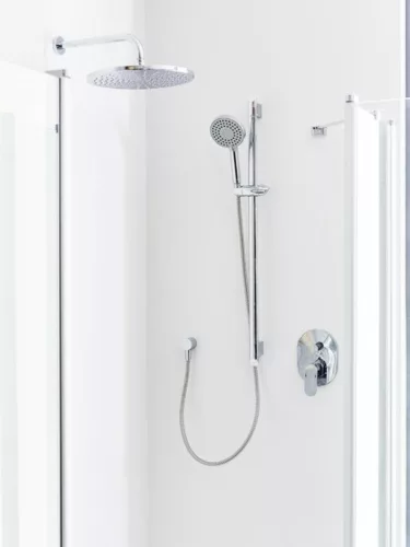 Strohm-Teka Függőleges zuhanykar Króm 790076000