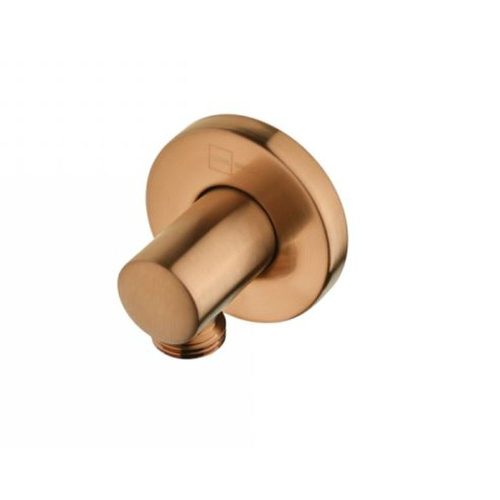 Strohm-Teka Kerek fém fali csatlakozó Tüzes bronz 79010560BZ