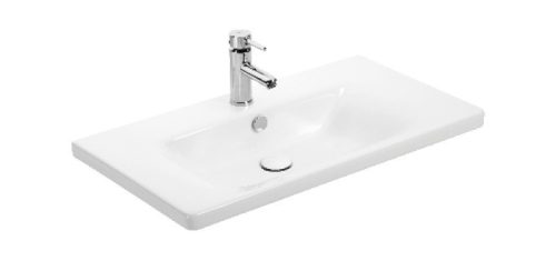 TMP SHARP 80 fali függesztett fürdőszobabútor 80 cm Sanovit Soft 13080 porcelán mosdókagylóval