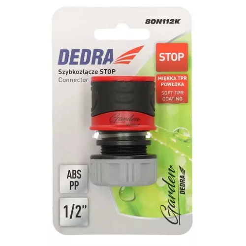 Dedra Gyorscsatlakozó STOP 1/2" SOFT (80N112K)