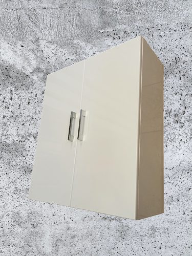 SaviniDue Smart faliszekrény 2 ajtós 65x73/27cm fényes fehér 821