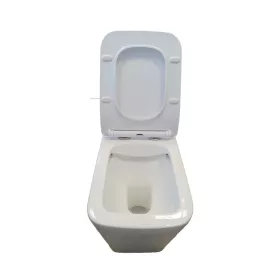   Eros QUADRO álló WC ülőkével komplett - perem nélküli öblítés - alsó / hátsó kifolyású