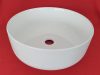 EROS SIMPLE 8 - PULTRA ültethető - Top Counter - porcelán mosdó - 36 x 36 x 13 cm