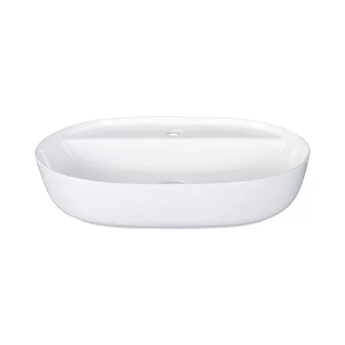 EROS - Top Counter pultra ültethető porcelán mosdó - ROCK 5 - 60 x 40 cm