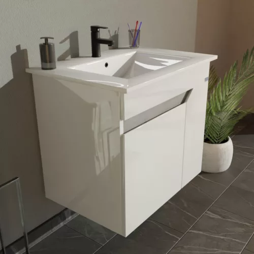 TMP VISION fali függesztett fürdőszobai bútor 50 cm