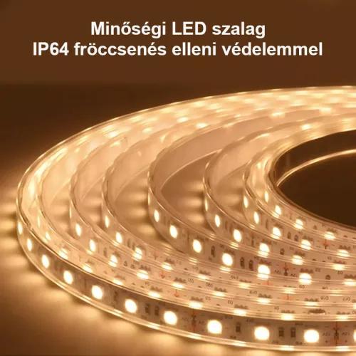 AURA Led TOUCH fürdőszobai tükör - páramenetesítővel - órával - fekvő - 60 x 80 cm