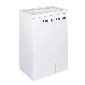   PIRAMIDA EURIDIKA 50L fali / álló fürdőszobabútor öntött műmárvány mosdókagylóval 50 X 38 cm