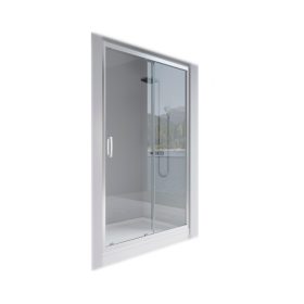   Vela Banyo KAYRA zuhany tolóajtó - 6 mm víztiszta vízlepergető üveggel - 130 x 190 cm