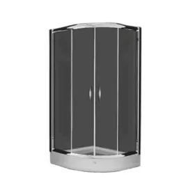   Vela Banyo TMP zuhanykabin - 80 ÍVES - 5 mm víztiszta vízlepergető üveggel - 80 x 80 x 190 cm