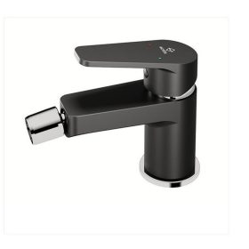   Mofém Black Zenit bidé csaptelep fekete, leeresztő szeleppel