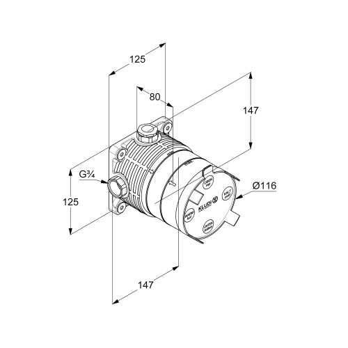 KLUDI-FLEXX.BOXX falsík alatti alaptest (Kifutó-2025)