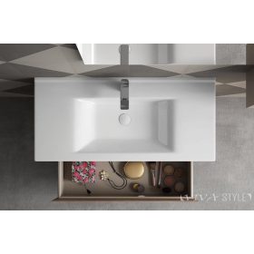 Sanovit ATRIA porcelán mosdókagyló 65 x 45,5 cm