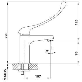   Sapho BRUCKNER SIEGER mosdócsaptelep orvosi karral (914.004.1)