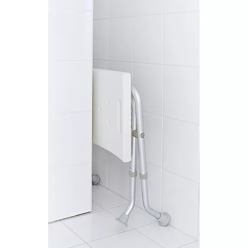 Sapho RIDDER Fürdőszobai szék, összehajtható, fehér (A0050301)