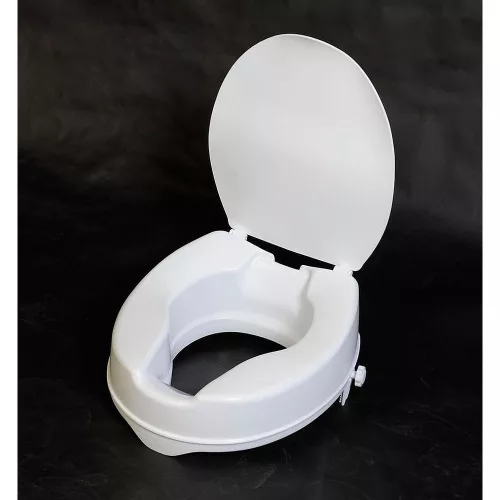 Sapho RIDDER Magasított WC-ülőke, 10cm, fehér (A0071001)