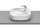 Roca Beyond pultra szerelhető mosdó 58,5x44,5x16cm fehér A3270B8000