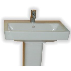   Roca CASERTA mosdó 55x44,5cm szögletes, bútorra ültethető vagy falra szerelhető  A3270J2000