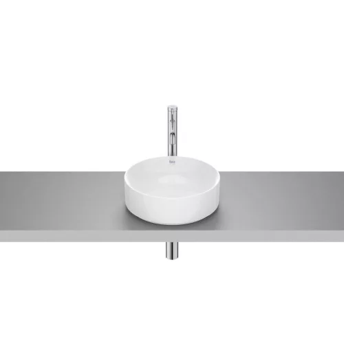 Roca ONA mosdó pultra d37/14,7cm, porcelán, fehér, csaplyuk nélkül (A32768J000)