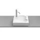 Roca OHTAKE mosdó pultra 41x41/10,5cm, porcelán, fehér, bal csaplyukas, (A327A14000)