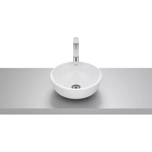 Roca OPTICA mosdó pultra tehető d35/13cm fehér, csaplyuk és túlfolyó nélkül (A327C12000)