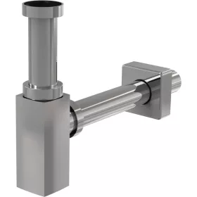 ALCA DESIGN mosdószifon DN32 fém, szögletes (A401)