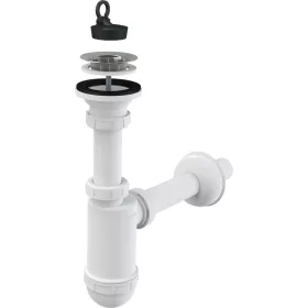 ALCA mosdószifon DN32 rozsdamentes leeresztővel D63 (A411)