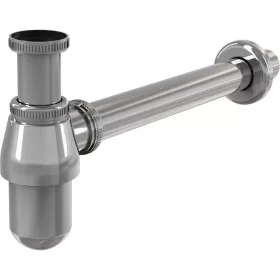   ALCA mosdószifon DN32, 5/4" hollanderrel, fém, króm (A431)
