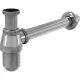 ALCA mosdószifon DN32, 5/4" hollanderrel, fém, króm (A431)