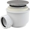 ALCA Zuhanytálca szifon króm fedéllel, d60mm (A47CR-60)