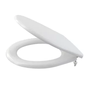   ALCA WC ülőke univerzális, Duroplast műanyag, fehér, Click fém zsanérral (A602)