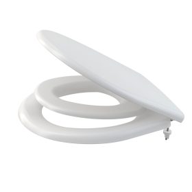   ALCA WC ülőke integrált gyerek betéttel, Duroplast műanyag, fehér, fém zsanérral (A603)