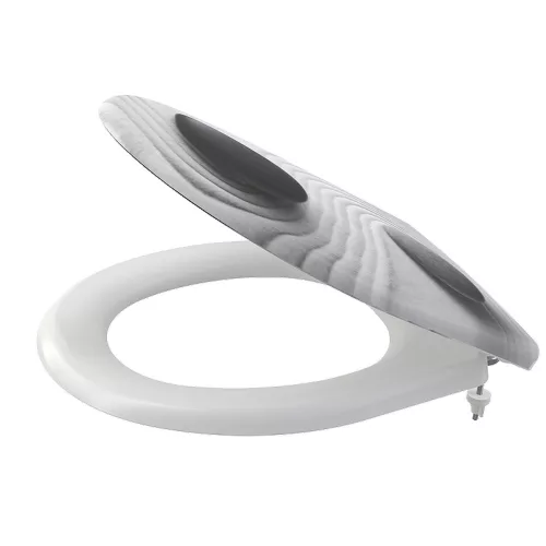 ALCA WC ülőke univerzális SoftClose, Duroplast műanyag, fehér, Click fém zsanérral (A604 ZEN)