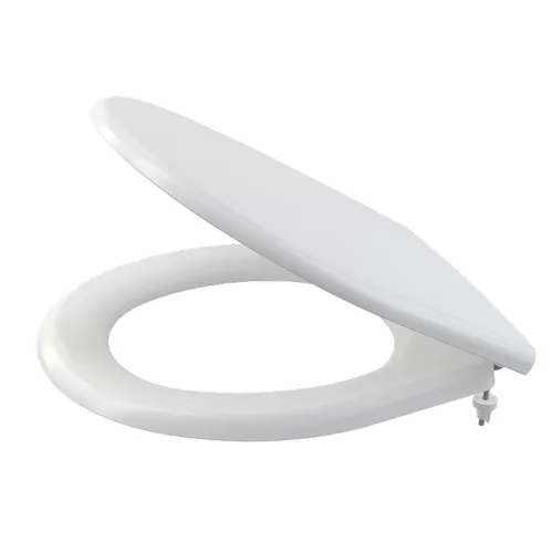 ALCA WC ülőke univerzális SoftClose, Duroplast műanyag, fehér, Click fém zsanérral (A604)