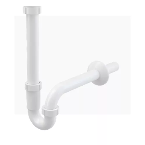 ALCA helytakarékos mosdószifon DN40, leeresztő nélkül, 5/4" hollanderrel (A434)