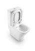 Roca THE GAP Square WC ülőke Softclose Compact Rimless monoblokkos WC-hez A801  732004