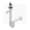 ALCA mosogató csőszifon leeresztő ráccsal DN70 és csatlakozóval (A810-DN40)