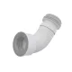 ALCA WC flexibilis bekötőcső D110, hossza 280-550mm (A97)
