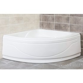   Favorit LEA szaniter akril sarokkád előlappal - állvánnyal 140 x 140 cm