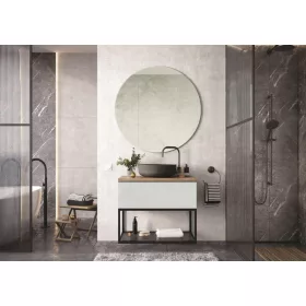   AREZZO design pultra ültethető mosdó LORCA 42x42 matt antracit