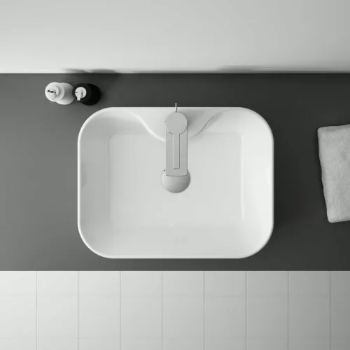 AREZZO design pultra ültethető mosdó FIONA 48x37