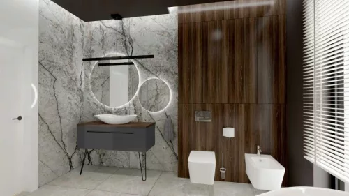 AREZZO design pultra ültethető mosdó PIATO 73x38