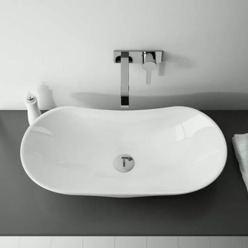 AREZZO design pultra ültethető mosdó PIATO 73x38
