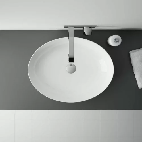 AREZZO design pultra ültethető mosdó RIKA 52x40
