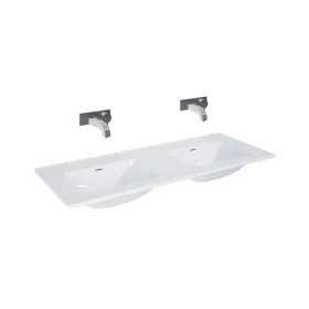   AREZZO design SKAPPA 120 cm-es dupla mosdó CSAPLYUK NÉLKÜL