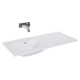   AREZZO design SKAPPA 100 cm-es mosdó (60+40) balos CSAPLYUK NÉLKÜL