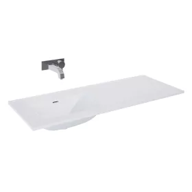   AREZZO design SKAPPA 120 cm-es mosdó (60+60) balos CSAPLYUK NÉLKÜL