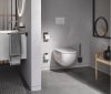 AREZZO design NORO fali wc kefe tartó, fekete