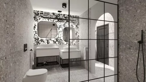 AREZZO design 80x46 cm mosdópult, Mf. Fehér színben